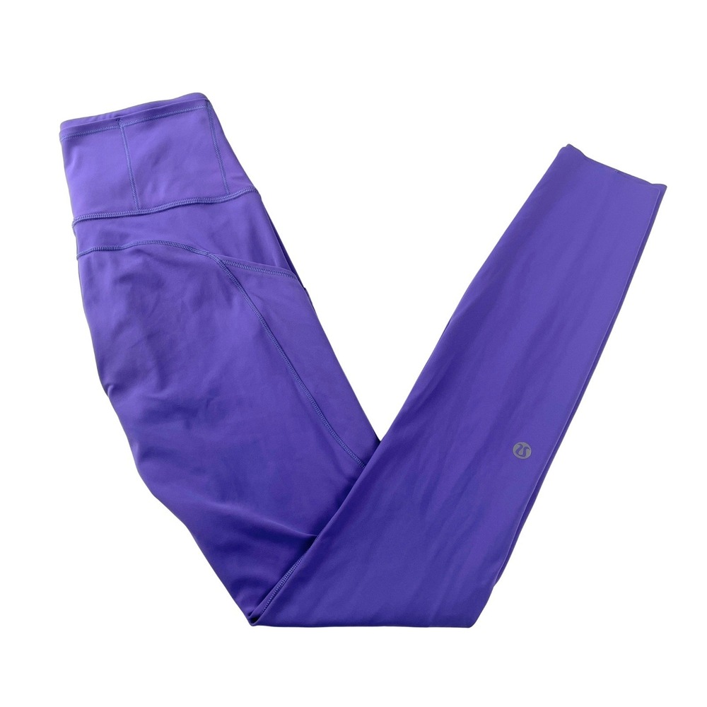 Lululemon‎ 2 Fast and Free High-Rise Tight 26" Purple Running Yoga Workout Pant